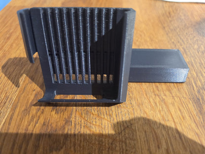 Fisker Ocean Phone Holder mounted on the LEFT side of driver's display.