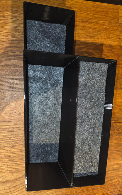 Fisker Ocean Center Console Organizer. For Oceans with the steering wheel on the RIGHT side. (UK Oceans)